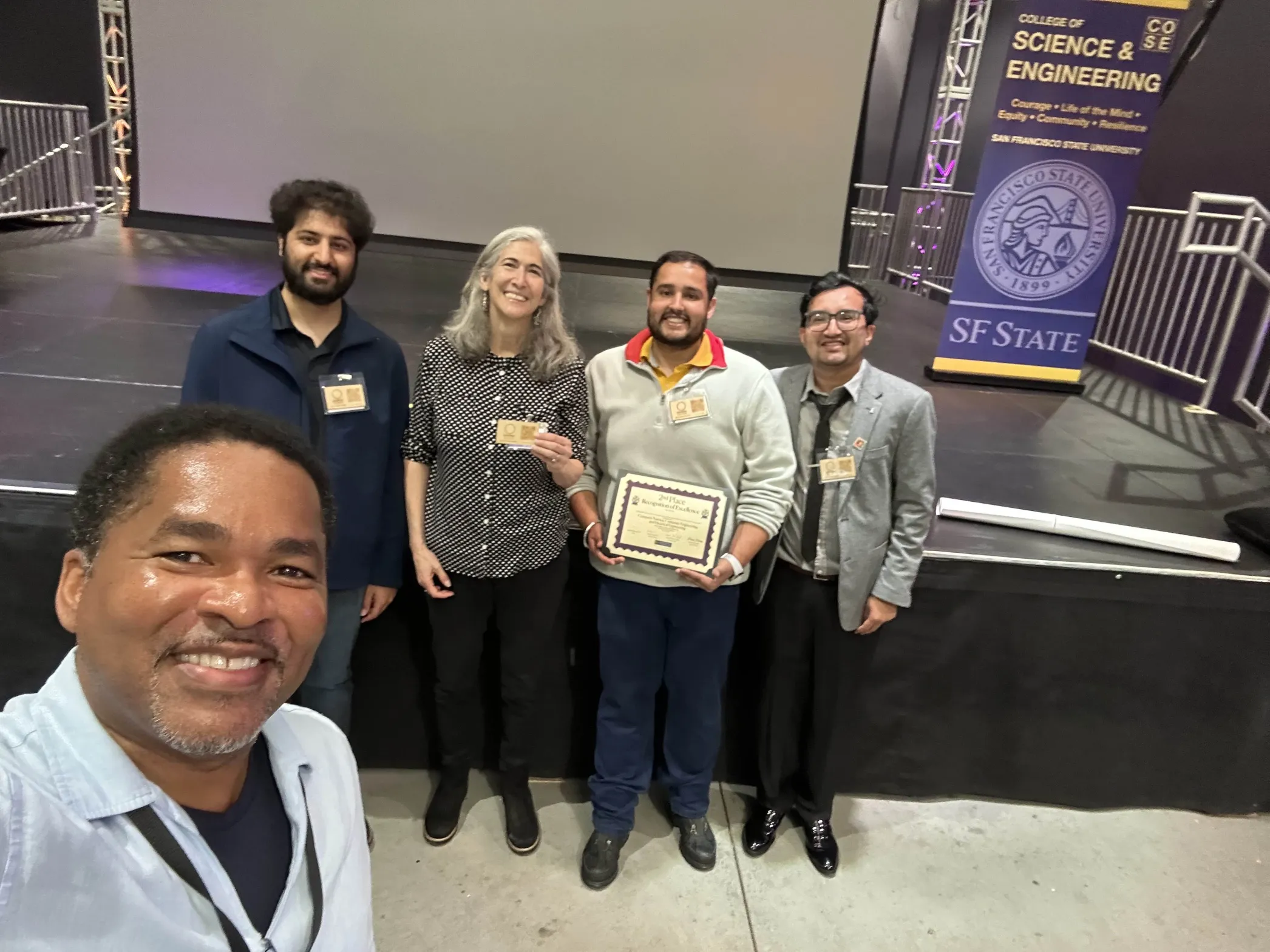 AURORA⁺ team awarded at CoSE Research Showcase